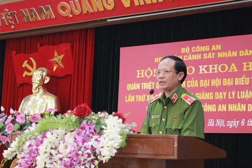 Hội thảo khoa học “Quán triệt những quan điểm của Ev 888 Nhanh tay đăng ký đại biểu toàn quốc lần thứ XII của Đảng vào giảng dạy các môn lý luận chính trị trong các trường CAND”